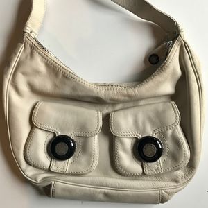 Michael Kors White Hobo Shoulder Bag